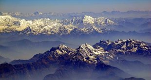 mountain in india map